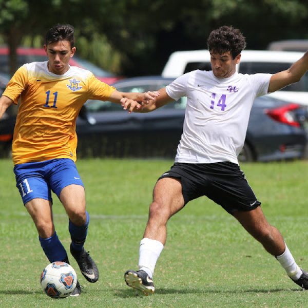 Spring Hill hosts Rollins in a men's soccer match Sunday, Sept. 9, 2018, in Mobile, Ala. (Mike Kittrell)